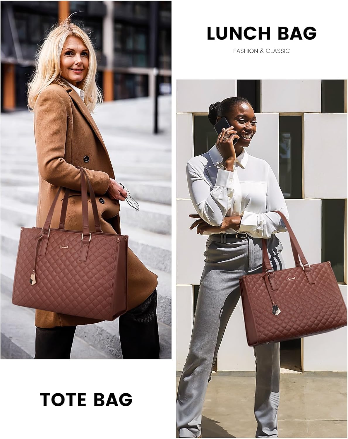 The Ultimate 2-in-1 Tote Bag – Where Elegance Meets Functionality!