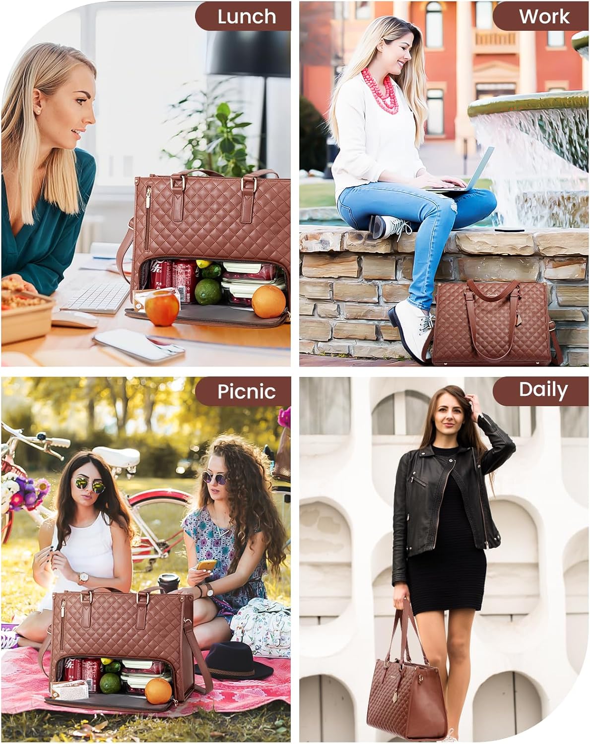 The Ultimate 2-in-1 Tote Bag – Where Elegance Meets Functionality!