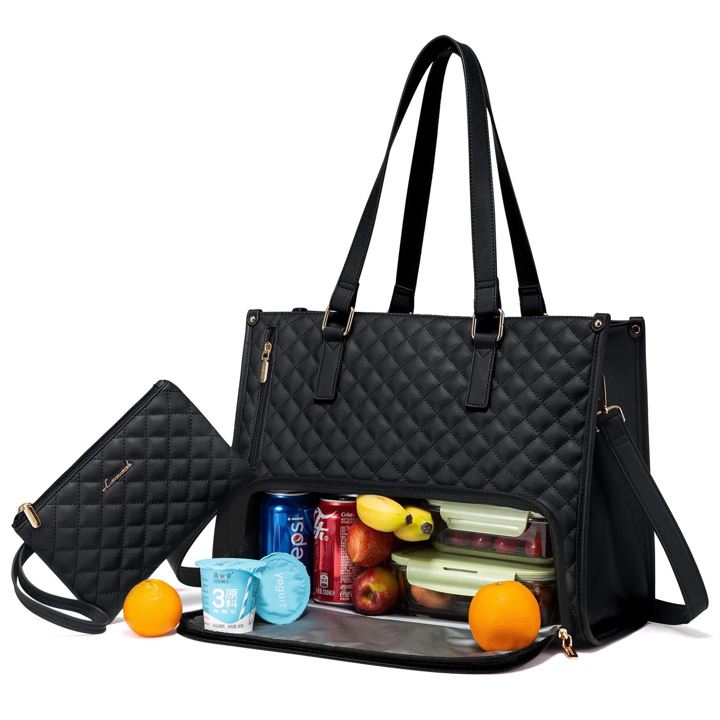 The Ultimate 2-in-1 Tote Bag – Where Elegance Meets Functionality!