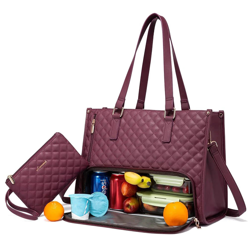 The Ultimate 2-in-1 Tote Bag – Where Elegance Meets Functionality!